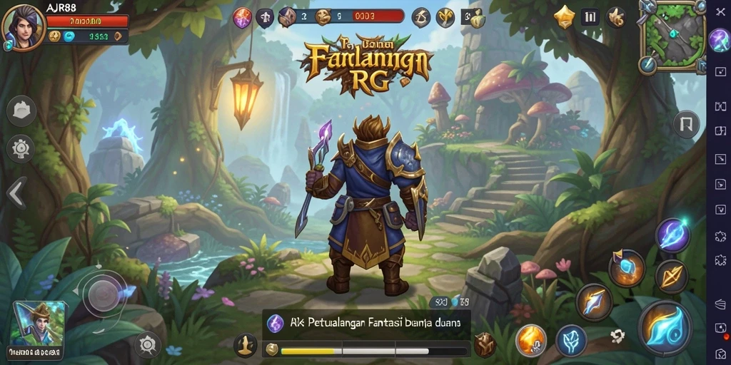 Gameplay dinamis dan grafis menawan dalam AJR88.