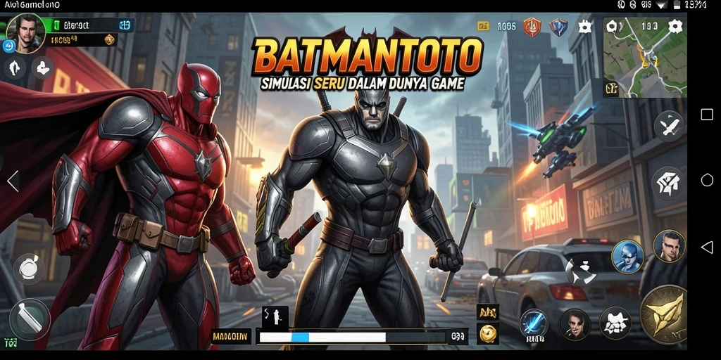 Screenshot gameplay BATMANTOTO yang menunjukkan aksi menarik dalam simulasi.