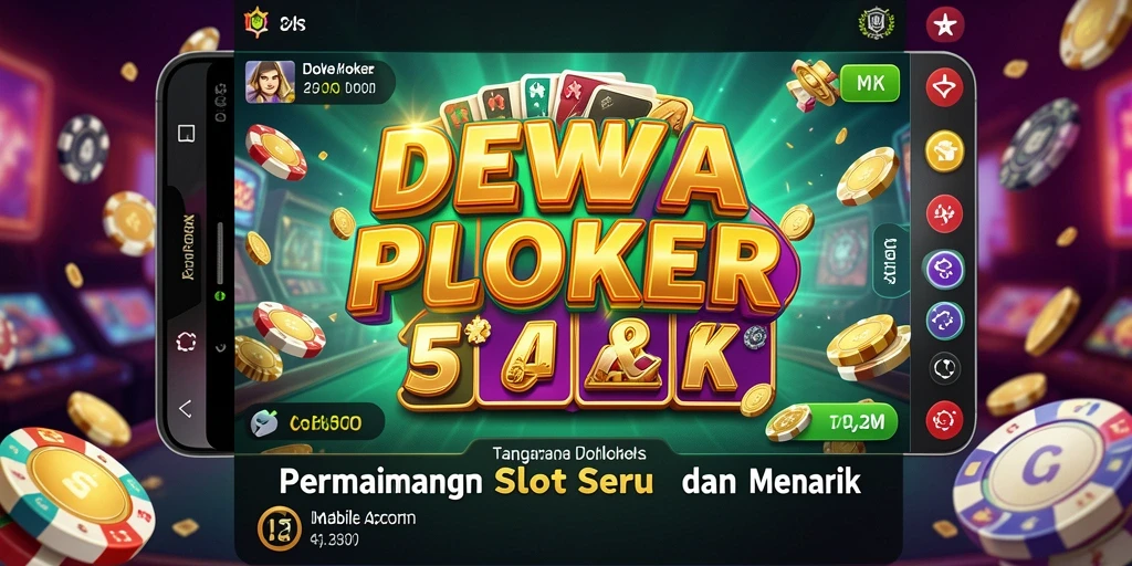 Tangkapan layar gameplay DEWAPOKER yang menampilkan keseruan permainan slot.