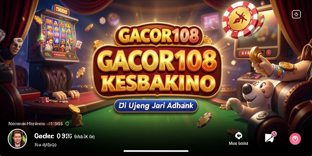 Tampilan gameplay Kasino yang menarik di GACOR108.