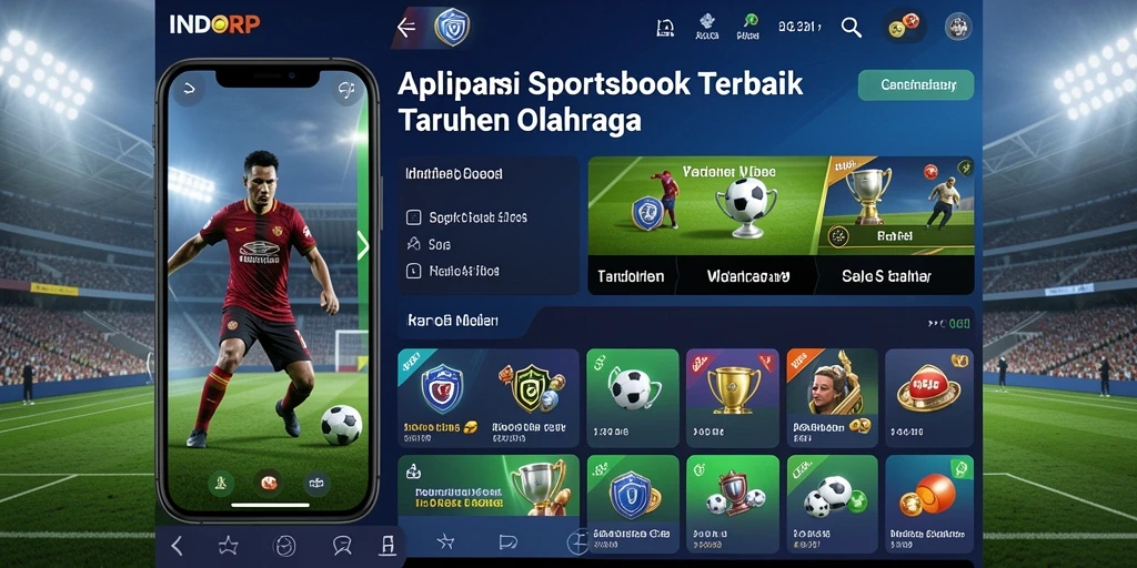 Tampilan gameplay Sportsbook INDORP yang menarik dan informatif.