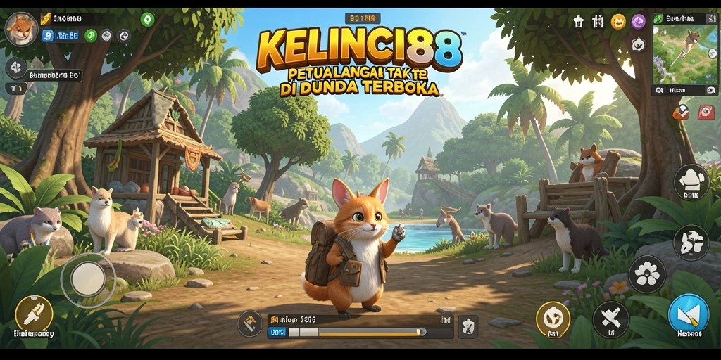 Menampilkan gameplay menakjubkan di dunia terbuka KELINCI88.