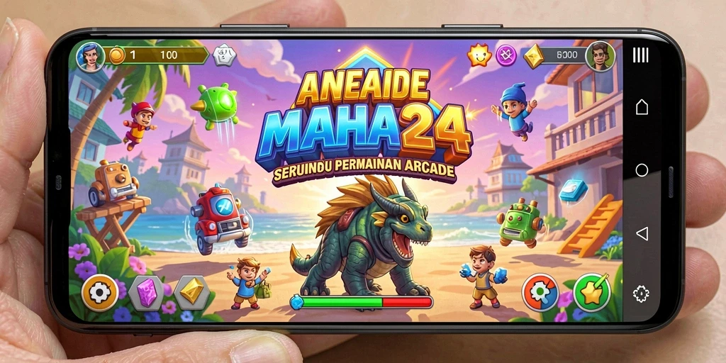Tampilan gameplay seru MAHA24 saat pemain menghadapi tantangan.