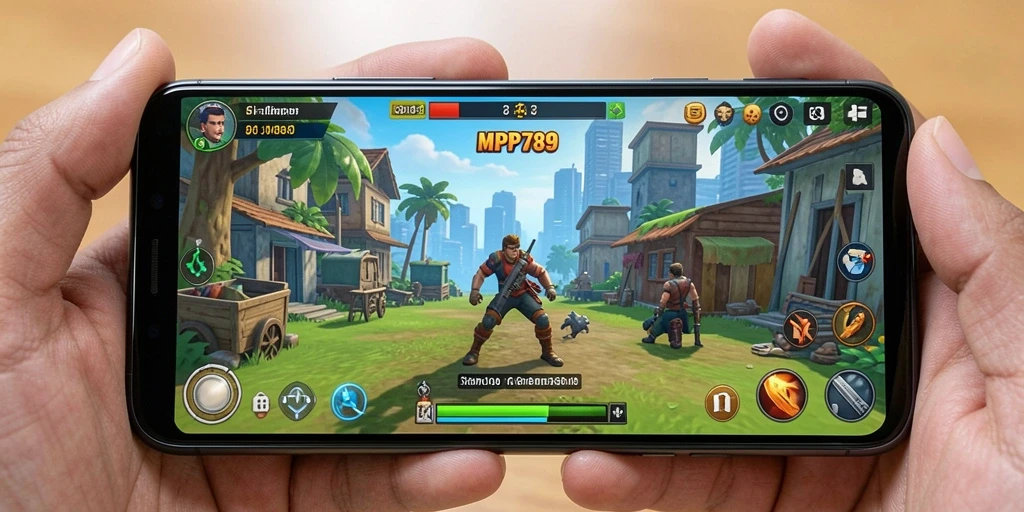 Screenshot gameplay MVP789 menampilkan interaksi karakter yang menarik.