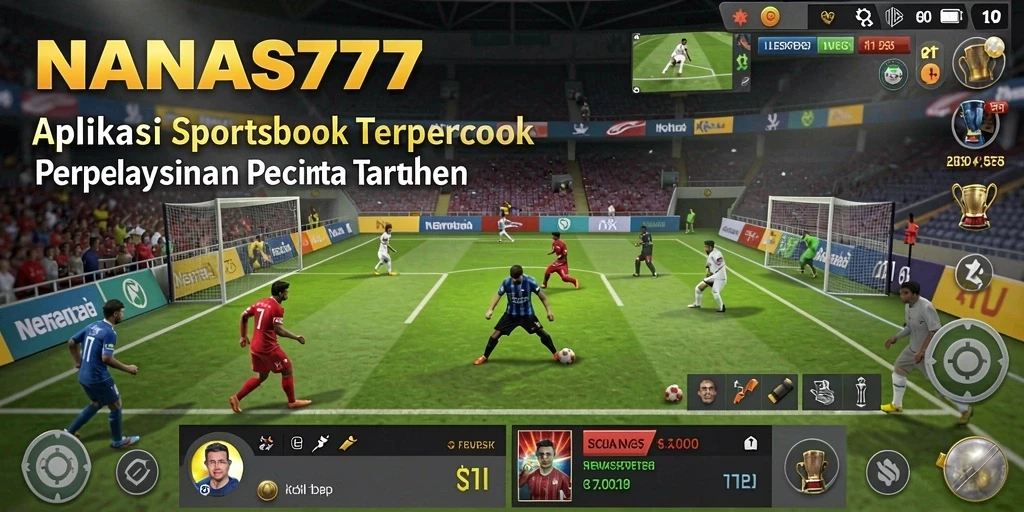 Tampilan gameplay Sportsbook NANAS777 yang menarik dan interaktif.