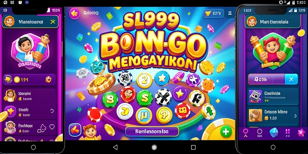 Tampilan gameplay SL999 yang seru dan penuh warna.