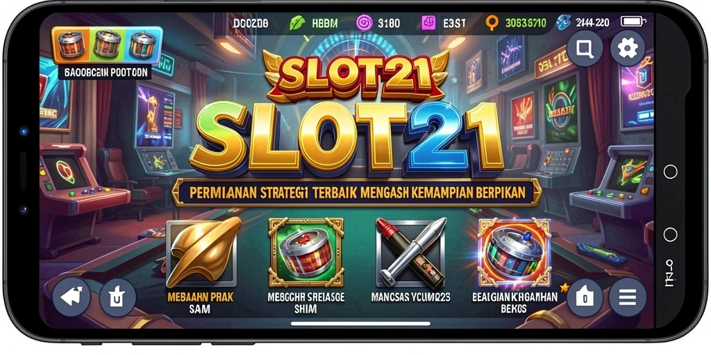 Tampilan gameplay SLOT21 yang menarik dan penuh strategi.