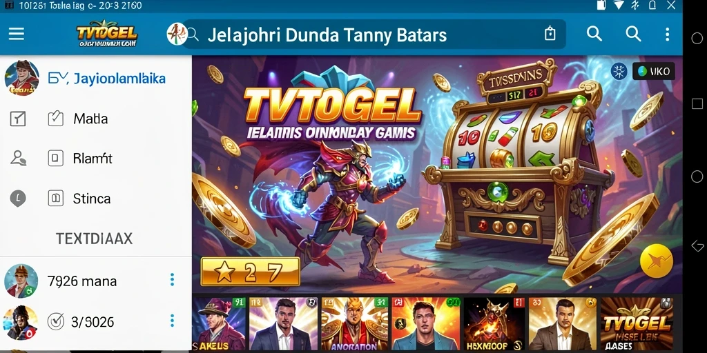Tampilan menakjubkan dari dunia terbuka dalam TVTOGEL.