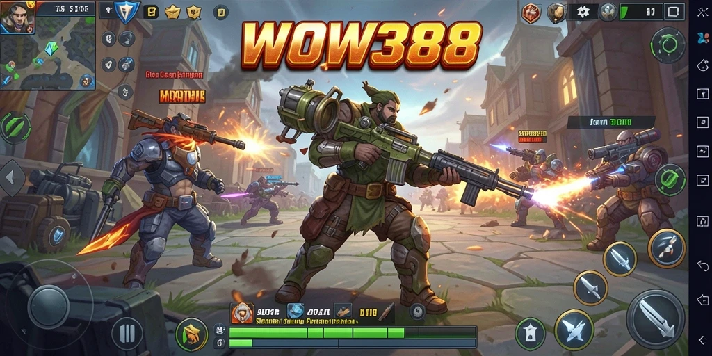 Tangkapan layar WOW388 menampilkan aksi pertempuran yang mendebarkan dan strategi yang kompleks.