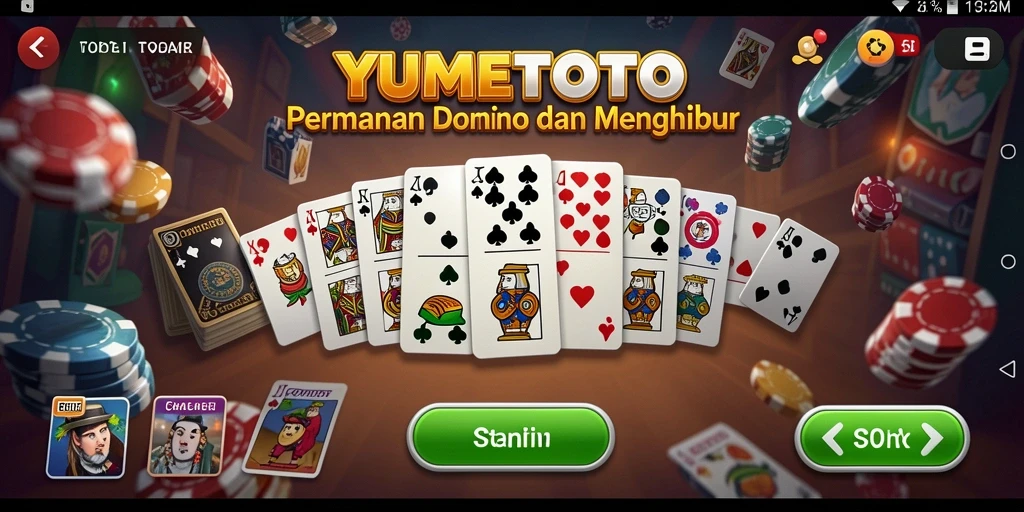Tampilan gameplay seru di YUMETOTO dengan grafik memukau.